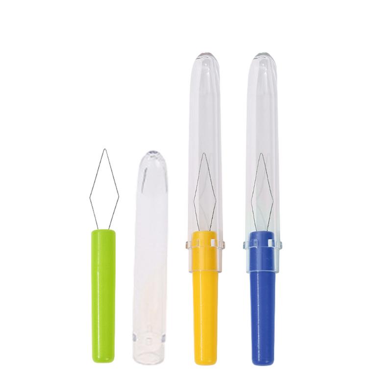 Sewing Tas - 3PCS Needle Threader with Cover Automatic