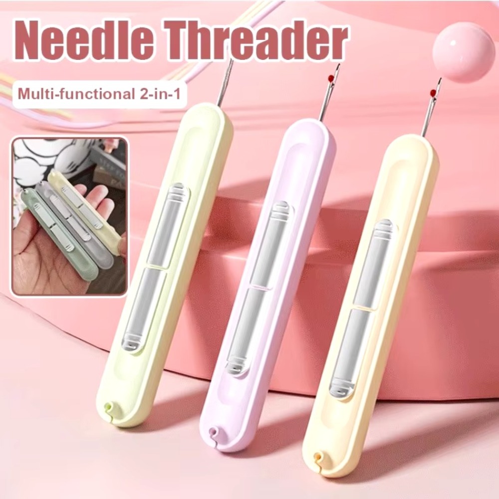 Sewing Tas - Needlework Threading Needle Threader Embroidery Cross