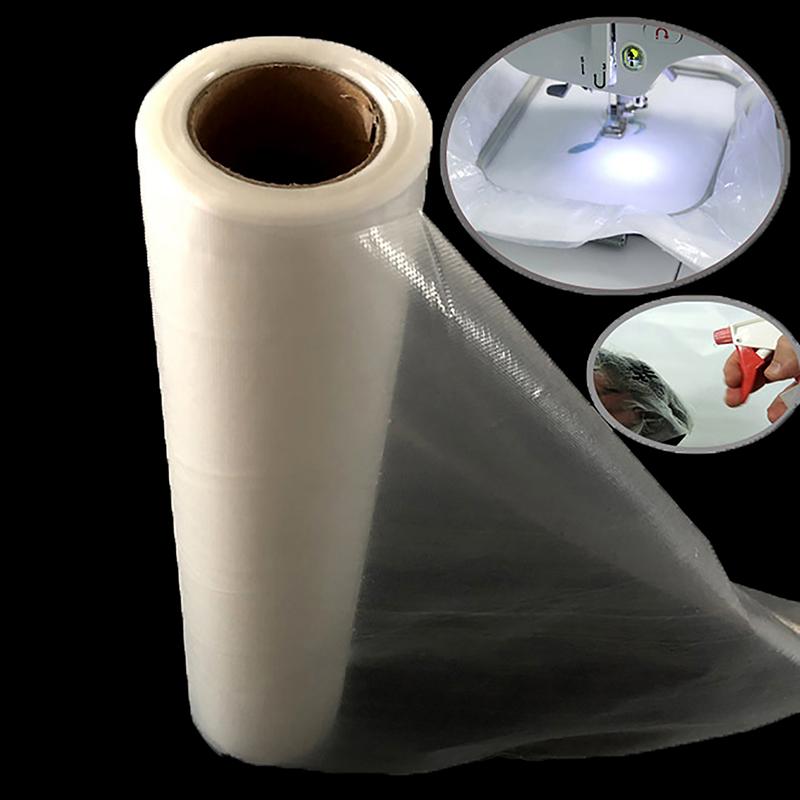 Sewing Machine In Textile - Water Soluble Embroidery Topping Film 11.8in