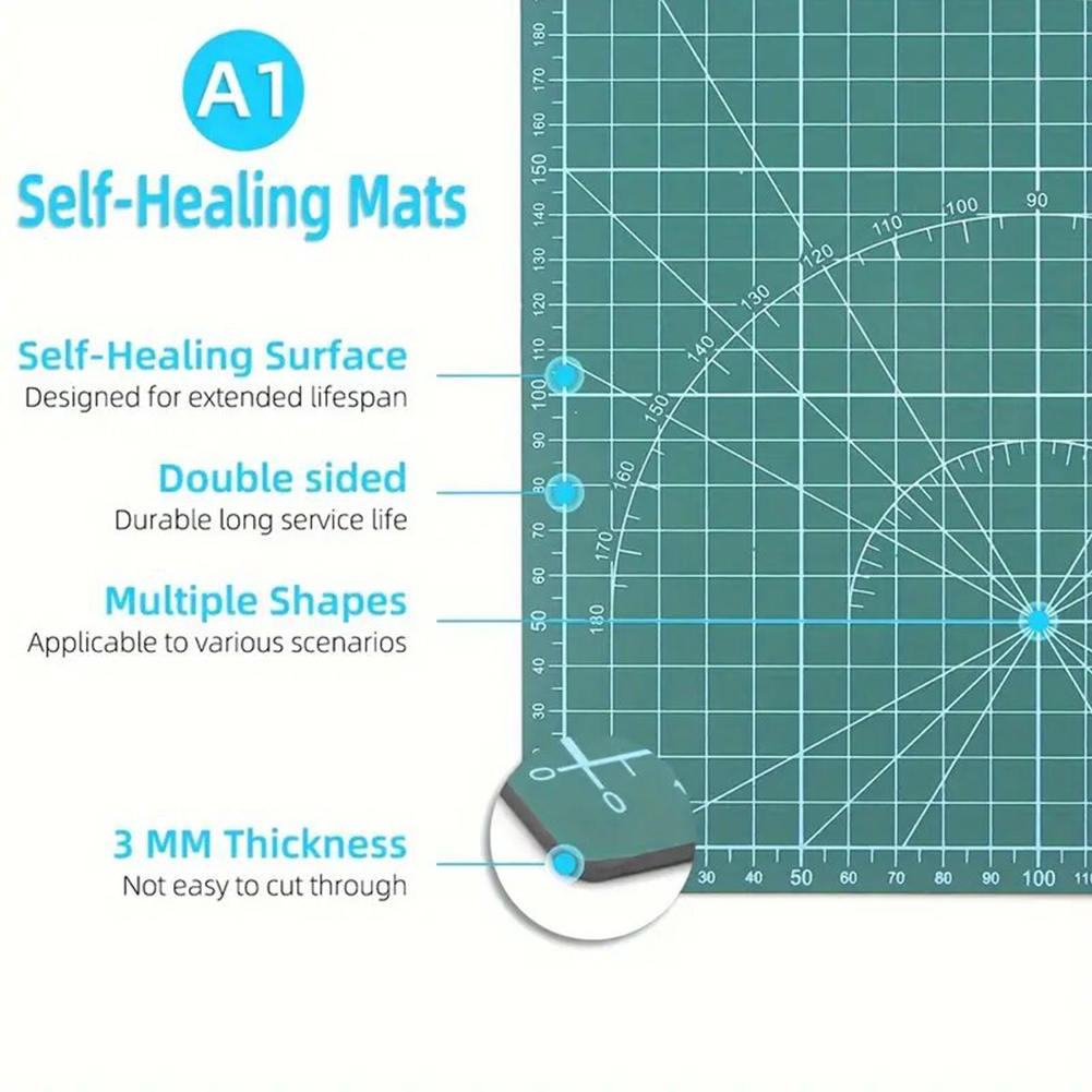 Cutting Mat Self Heal - Self Healing Cutting Mat Gridded Cutting