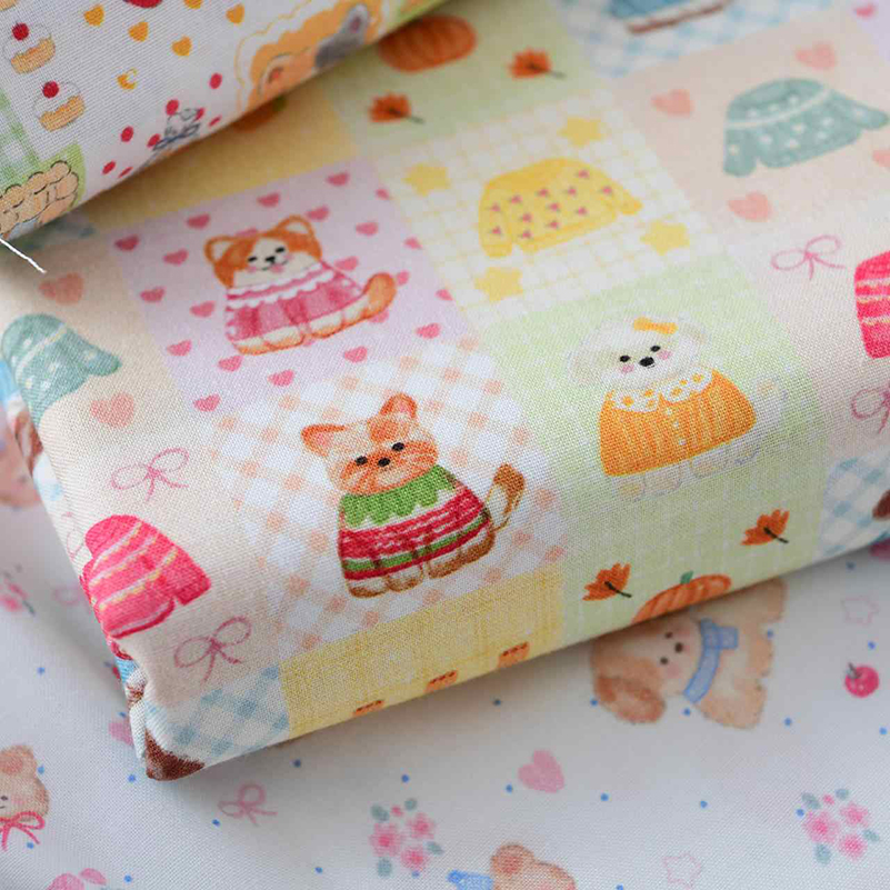 Cartoon Cotton Fabric 20s Hand - Sewing By บทวิจารณ์และราคา