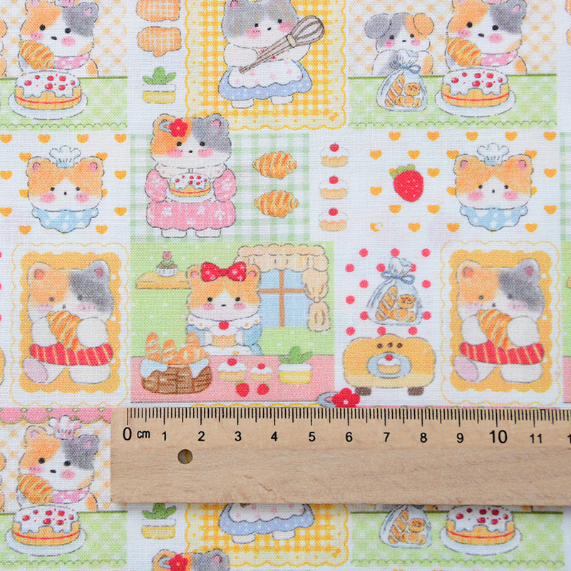 Cartoon Cotton Fabric 20s Hand - Sewing By บทวิจารณ์และราคา
