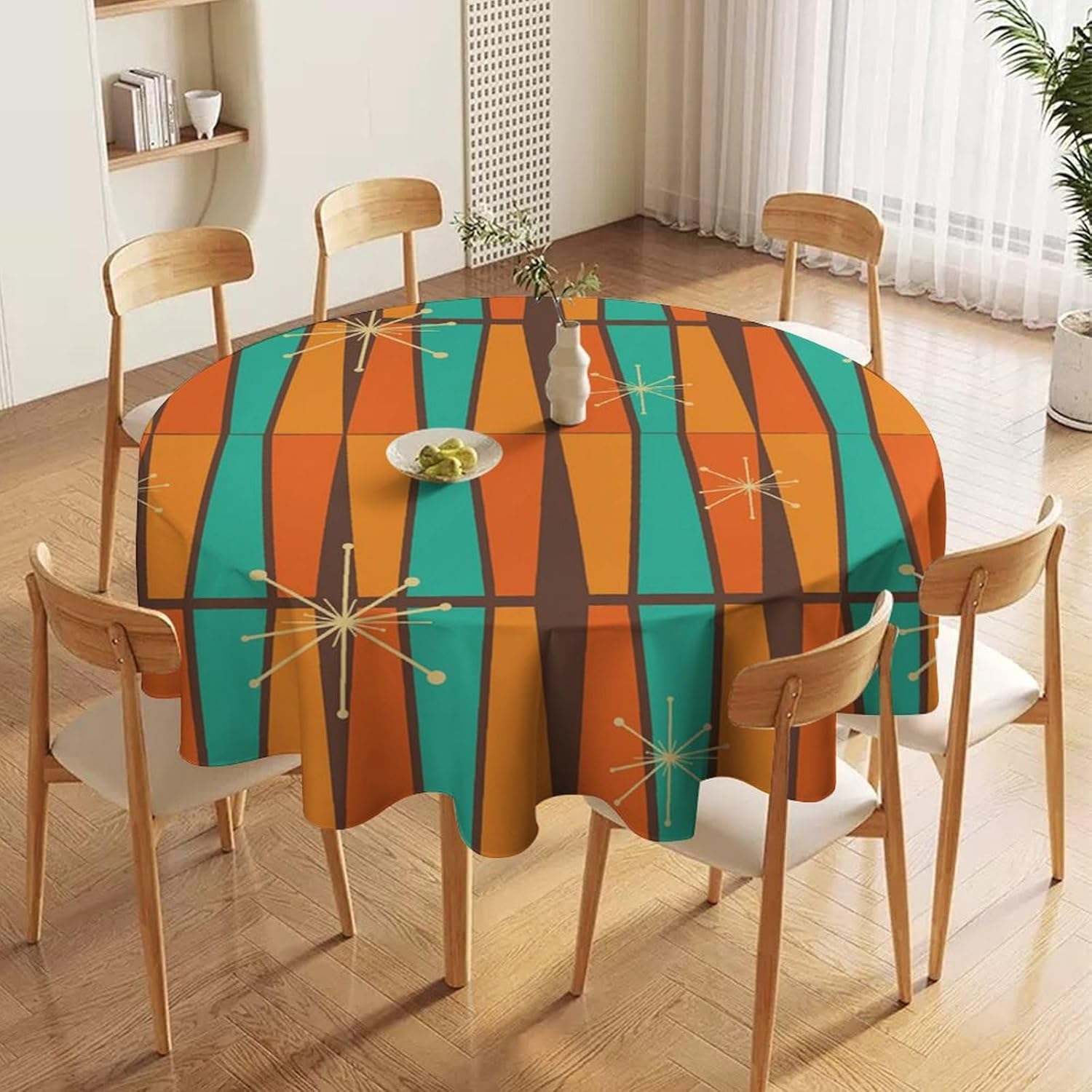 Mid Century Modern Orange Yell - Century Textile & Sewing Supply Photos บทวิจารณ์และราคา