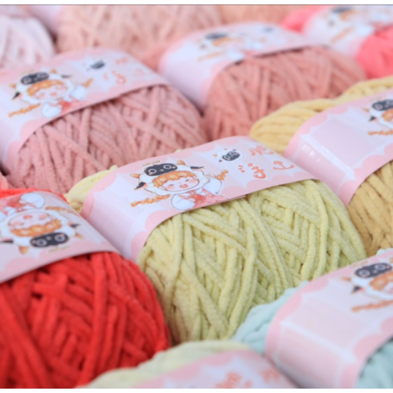 40g 3mm Chenille Hand Knitting - Sewing Recycling บทวิจารณ์และราคา