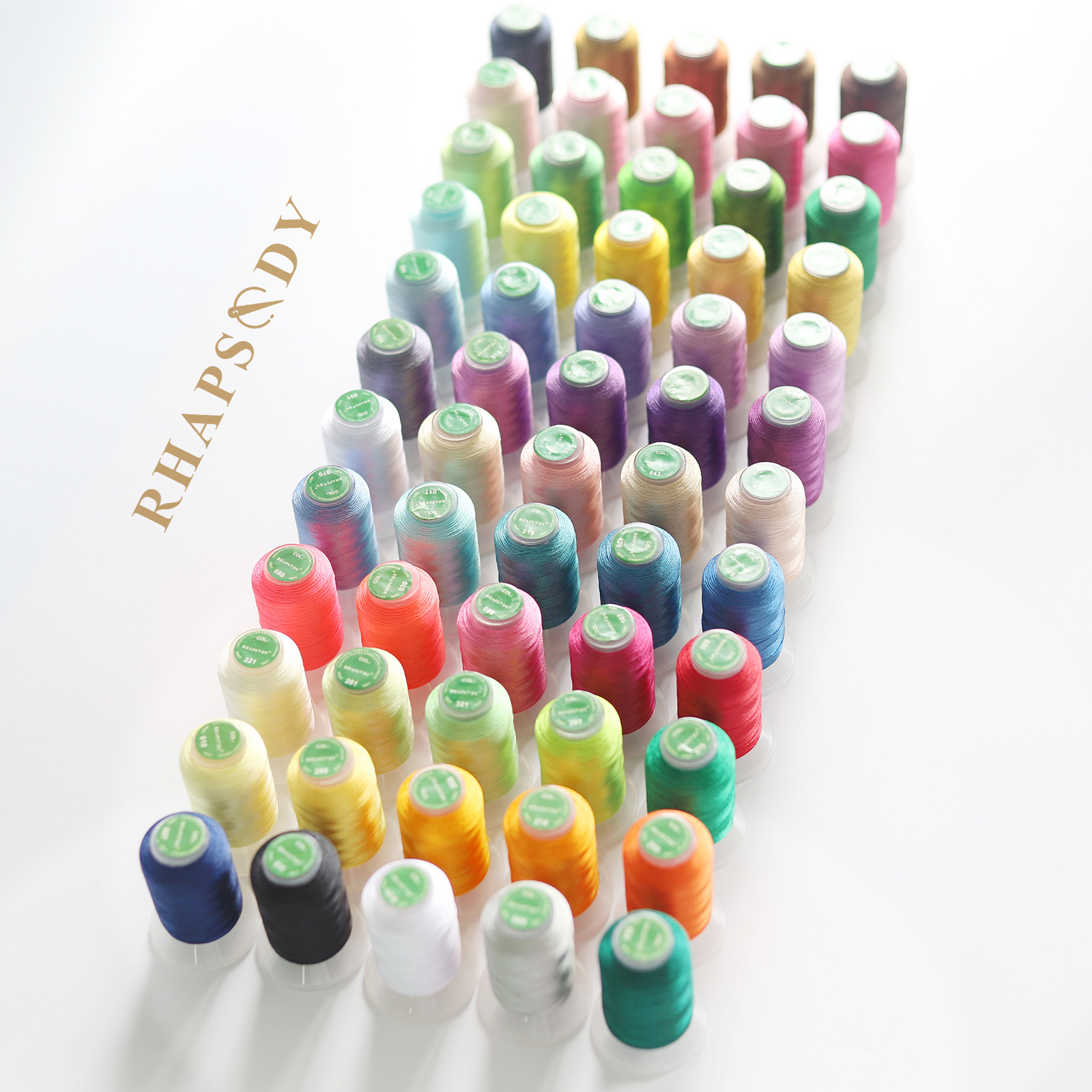 40WT Polyester Embroidery Thre - Serger Thread Cone บทวิจารณ์และราคา