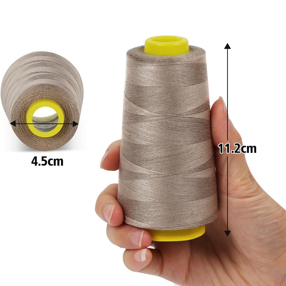 Sewing Thread 100% Polyester S - Serger Thread Cone บทวิจารณ์และราคา