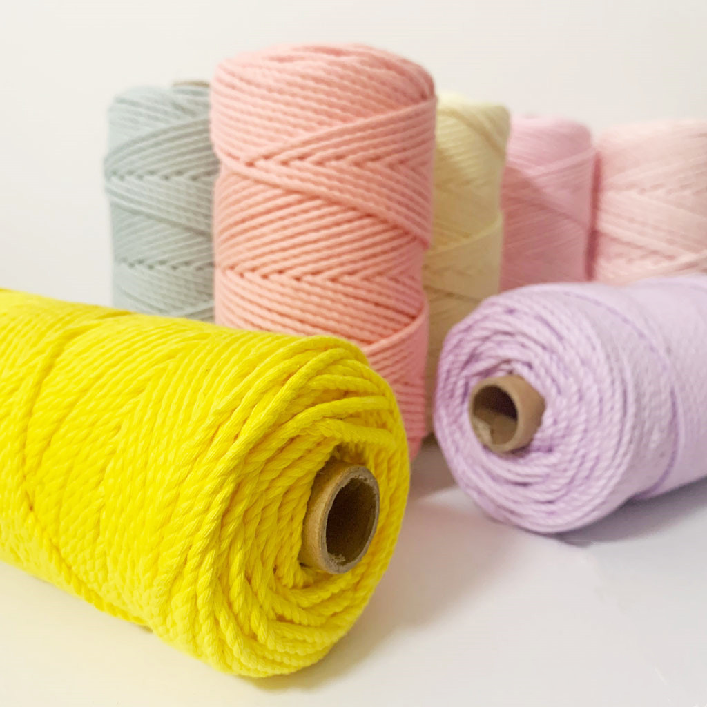 Macrame Cotton Rope Thread for - Sewing Recycling บทวิจารณ์และราคา
