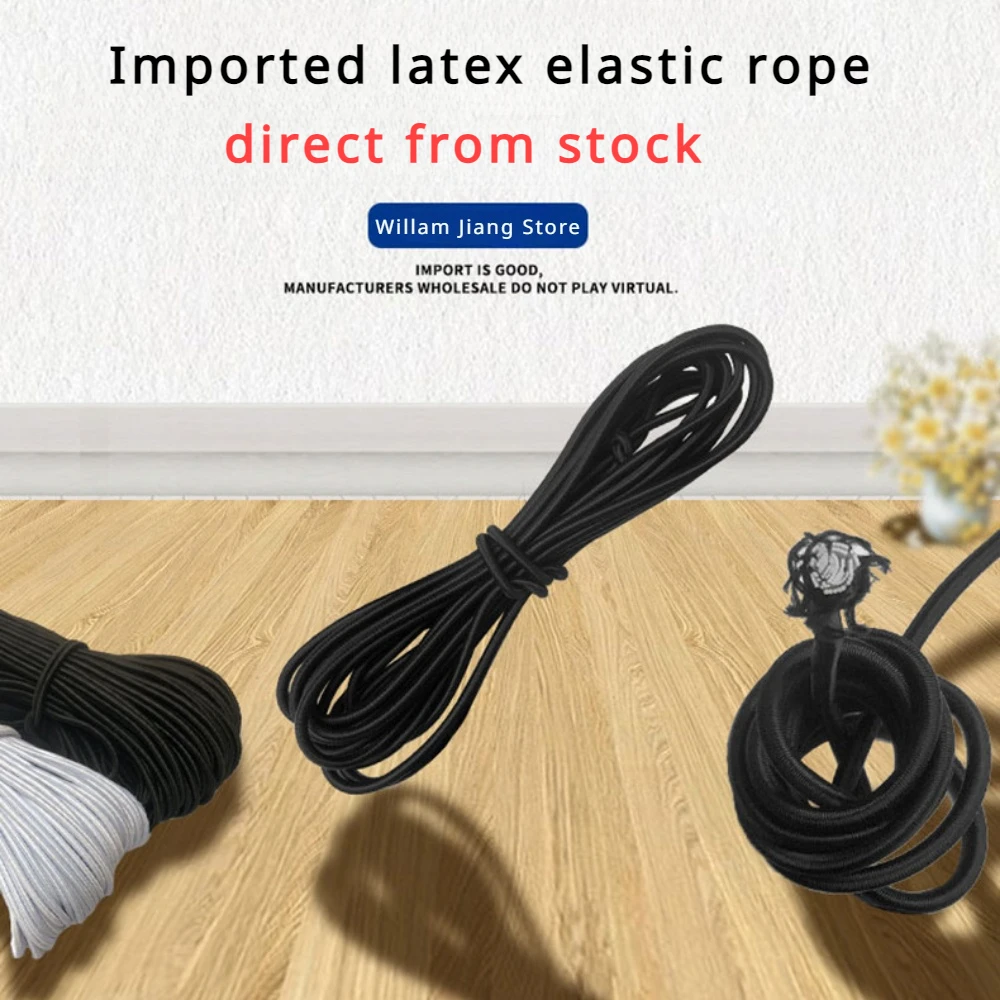 3/4/5/6/8MM Black Strong Elast - Sewing Tas บทวิจารณ์และราคา