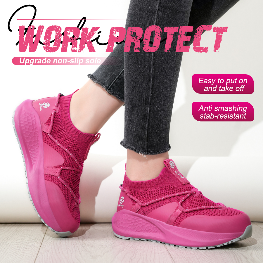 Latest Women Work Shoes Punctu - Sewing Fabric บทวิจารณ์และราคา
