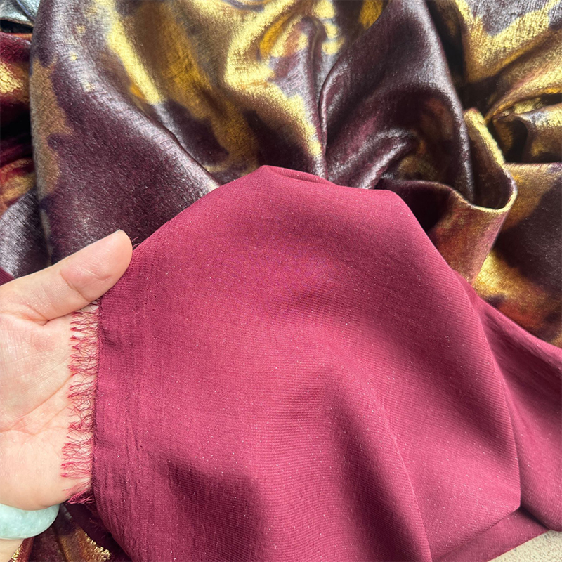 1yard Irregular Gold-Stamped V - Sewing Fabric บทวิจารณ์และราคา