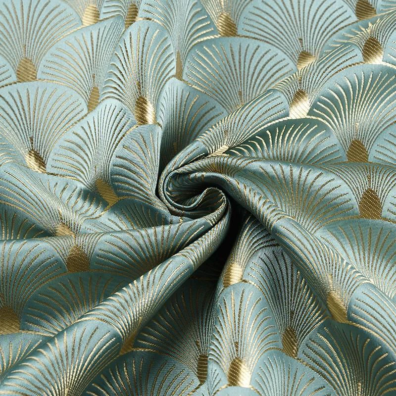 Ginkgo Leaf Fan Shaped Jacquar - Sewing Fabric บทวิจารณ์และราคา