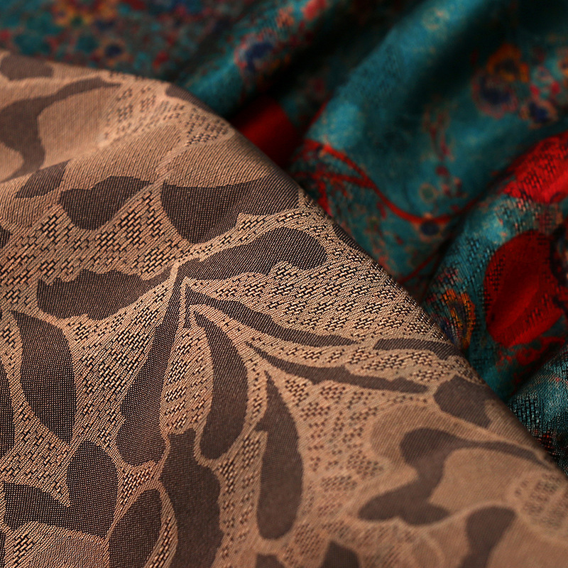1m Floral Printed Fabric Imita - Sewing Fabric บทวิจารณ์และราคา