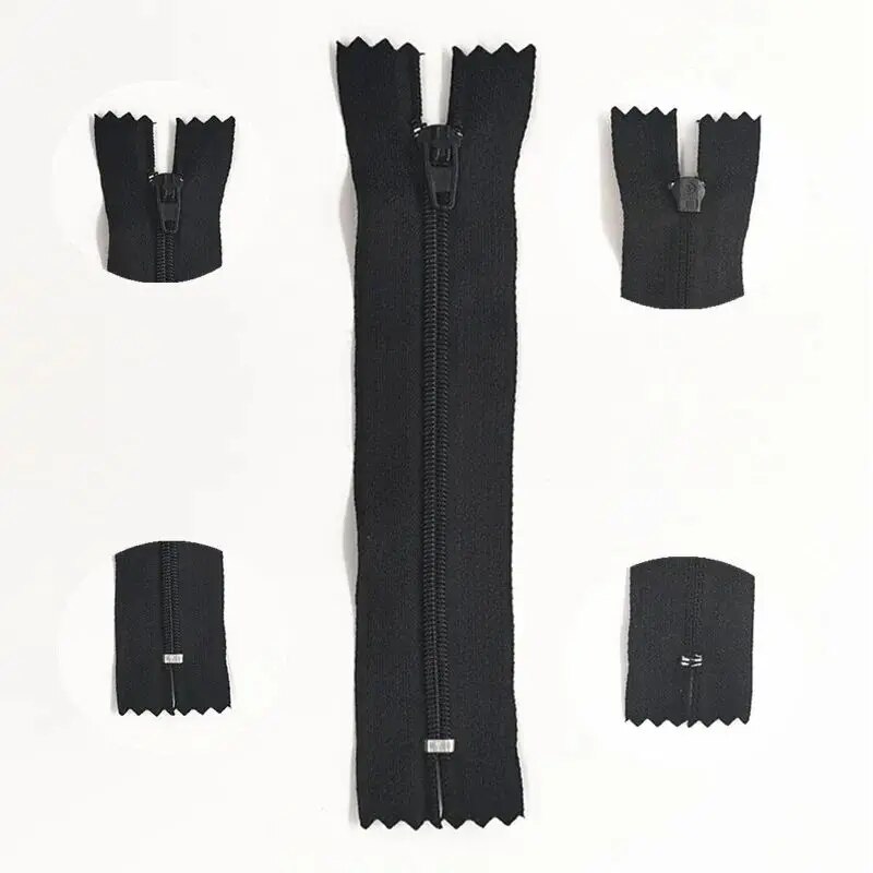 10pcs #3 Nylon Closed-End Shor - Sewing Front Zipper บทวิจารณ์และราคา