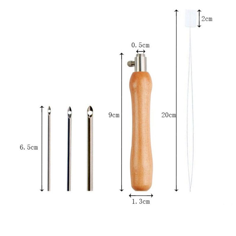 5pcs Adjustable Punch Needle S - Sewing Machine In Textile บทวิจารณ์และราคา