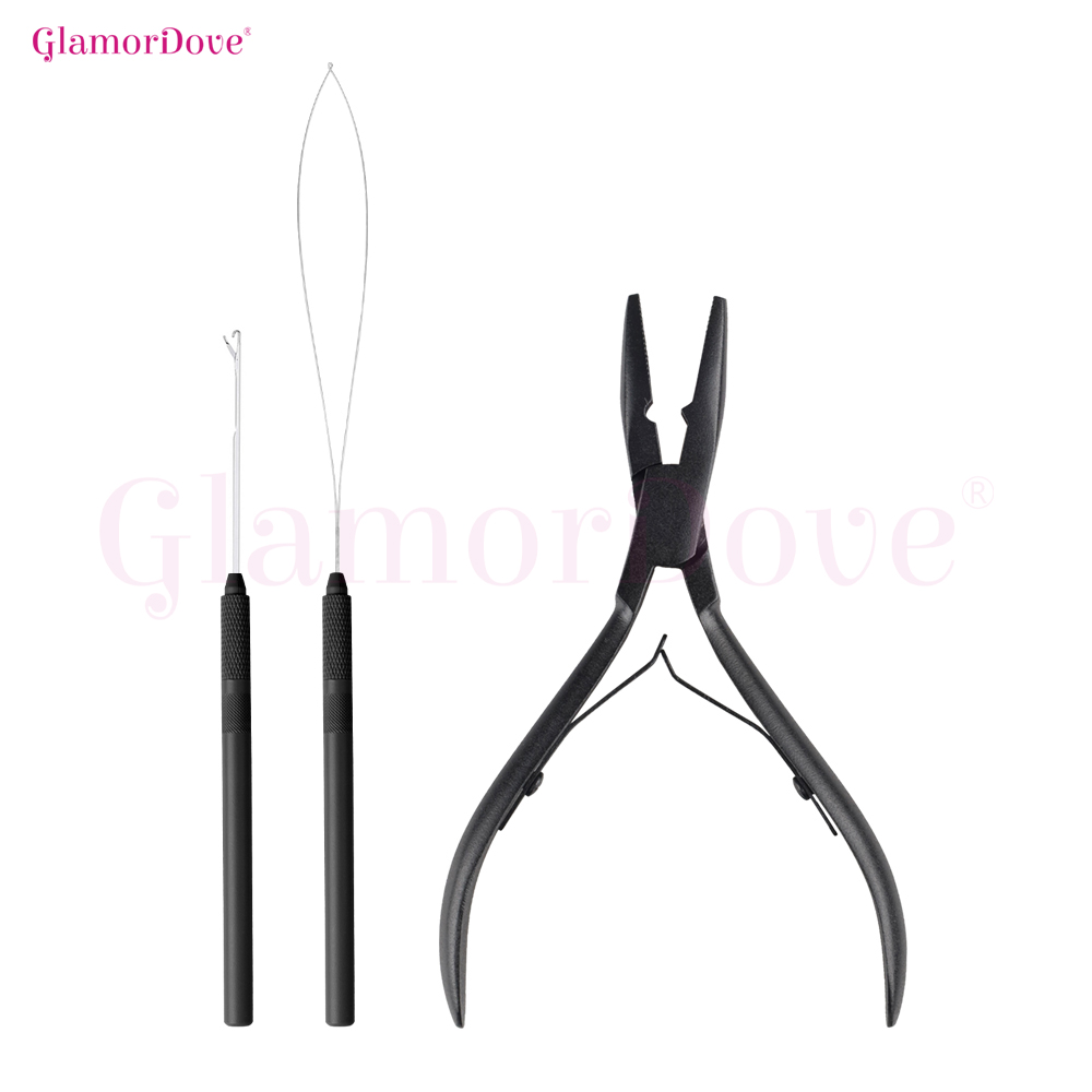 GlamorDove Micro Ring Hair Ext - Needle Threader Tool บทวิจารณ์และราคา