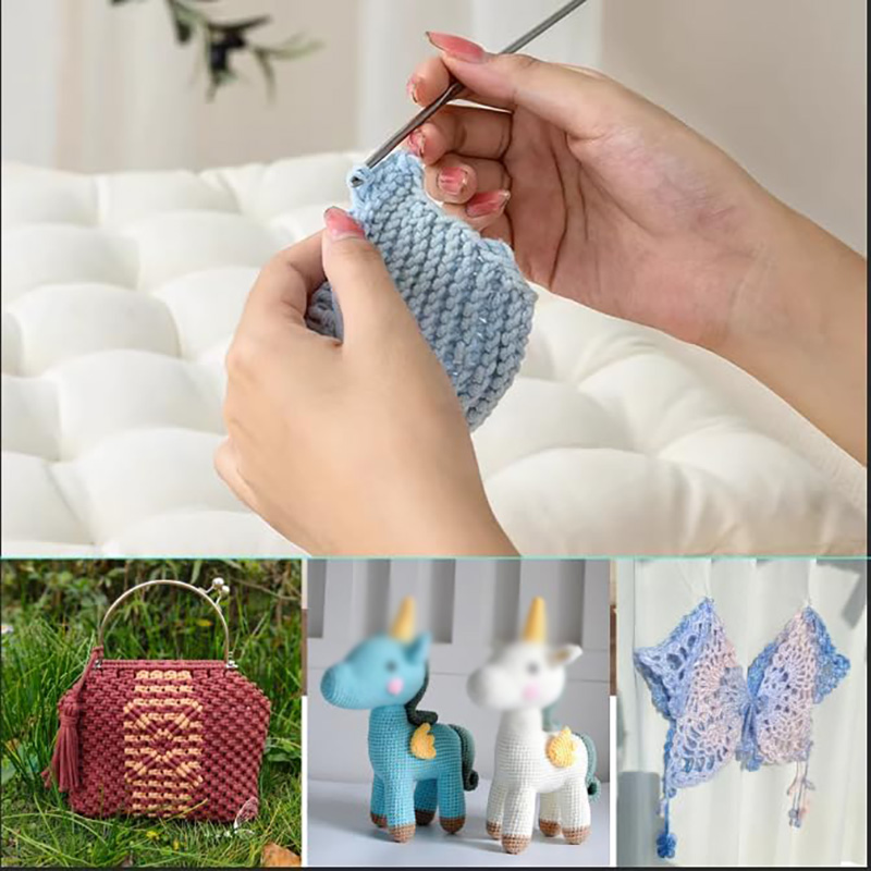 4 Pcs Stainless Steel Crochet  - Sewing By บทวิจารณ์และราคา