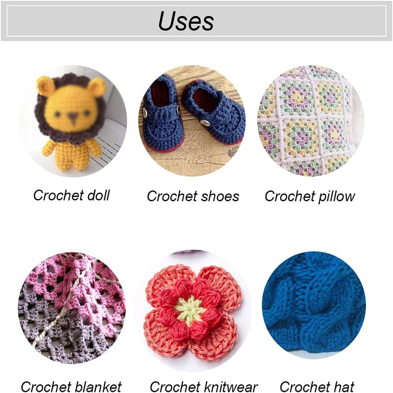 4 Pcs Stainless Steel Crochet  - Sewing By บทวิจารณ์และราคา