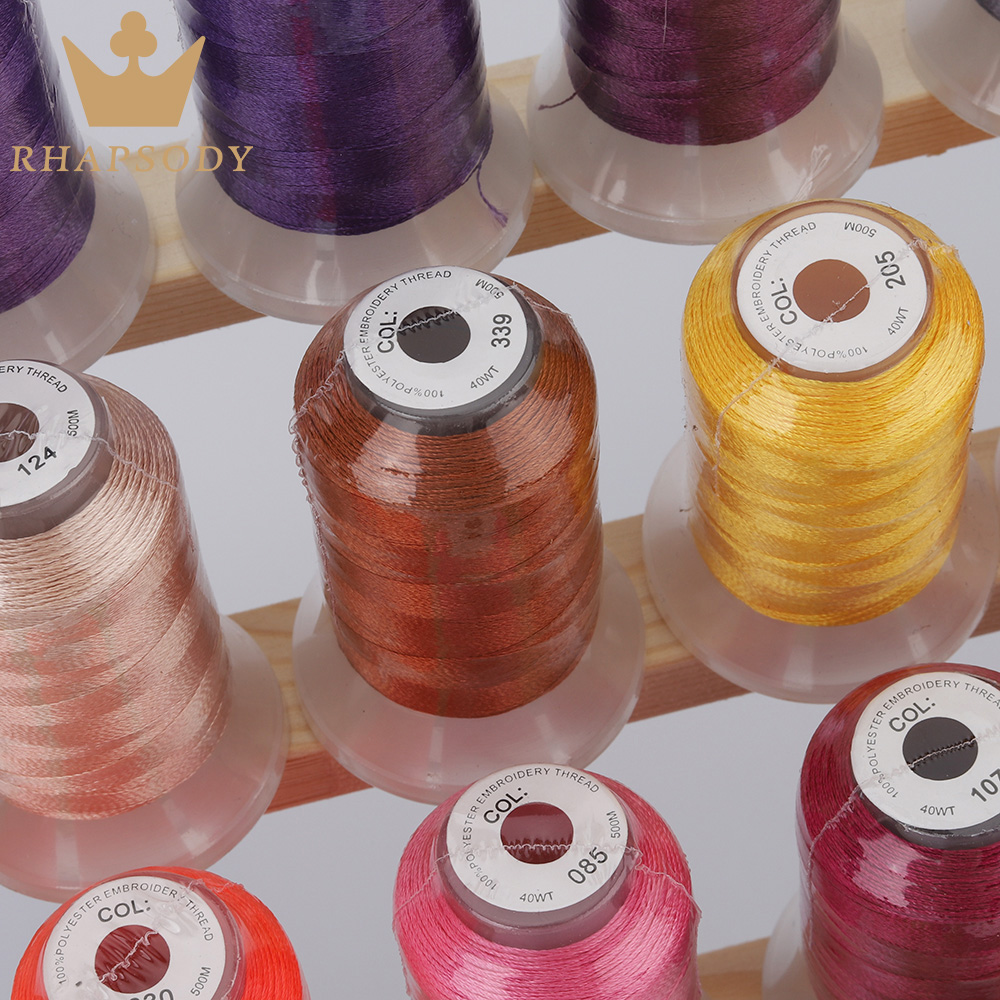 40W Polyester Embroidery Threa - Serger Thread Cone บทวิจารณ์และราคา