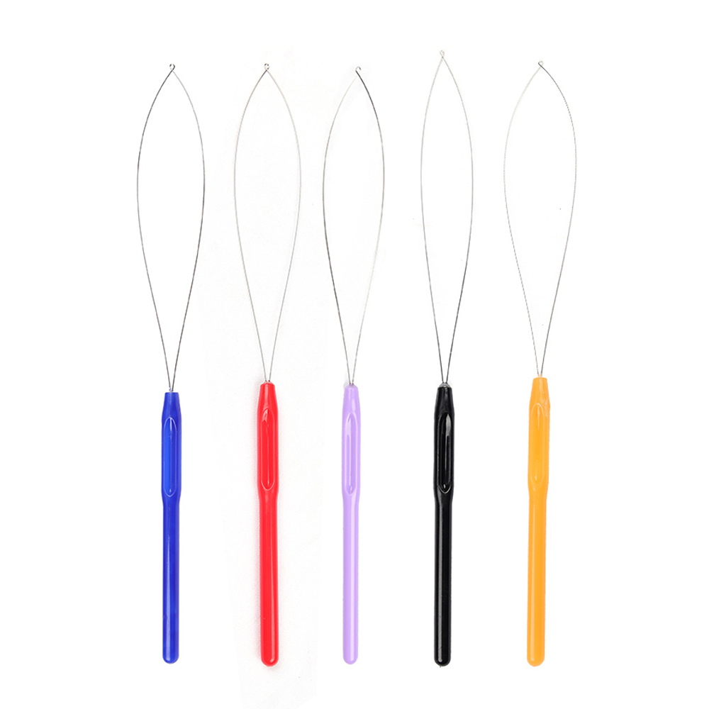 5 PCS Hair Extension Loop Need - Needle Threader Tool บทวิจารณ์และราคา