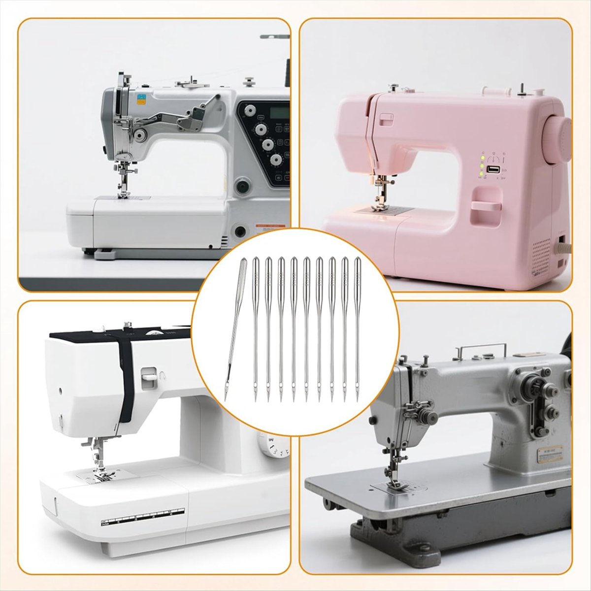ABZT 150PCS Heavy Duty Sewing  - Leather Needle Heavy บทวิจารณ์และราคา