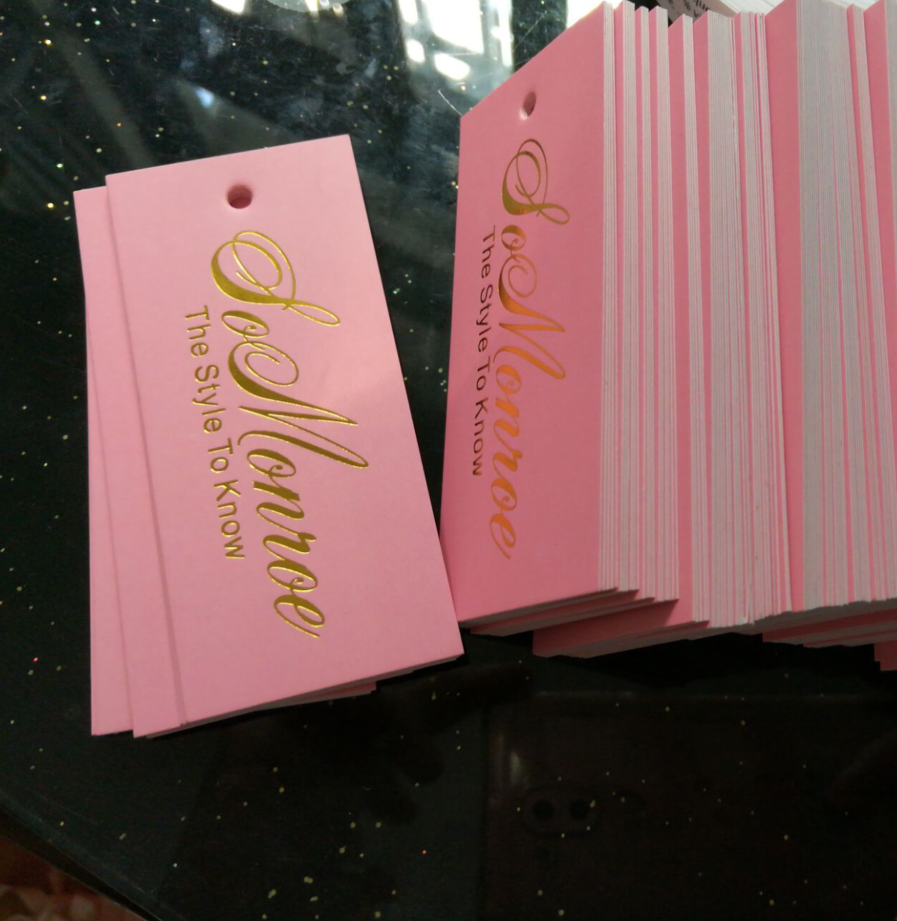 1000pcs Customized Hang Tags L - Sewing Labels บทวิจารณ์และราคา