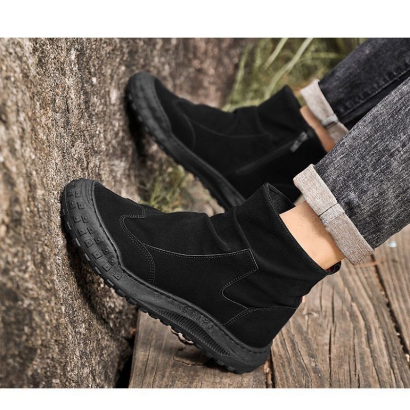 Men's High-Top Hiking Shoes fo - Sewing Nylon บทวิจารณ์และราคา