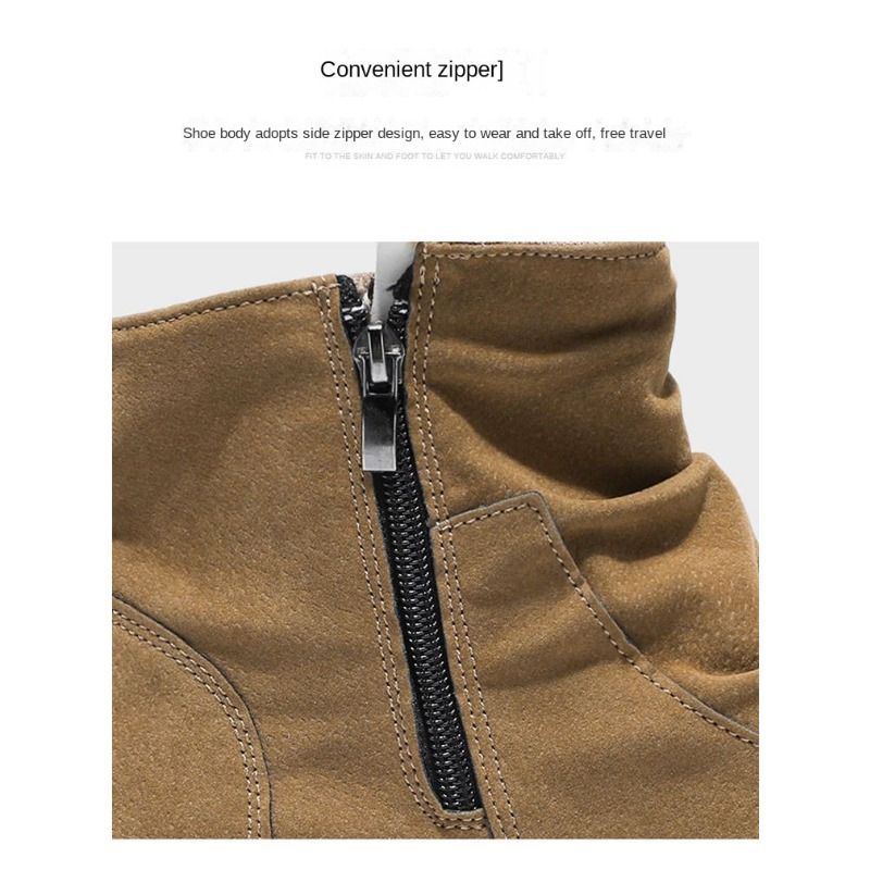 Men's High-Top Hiking Shoes fo - Sewing Nylon บทวิจารณ์และราคา