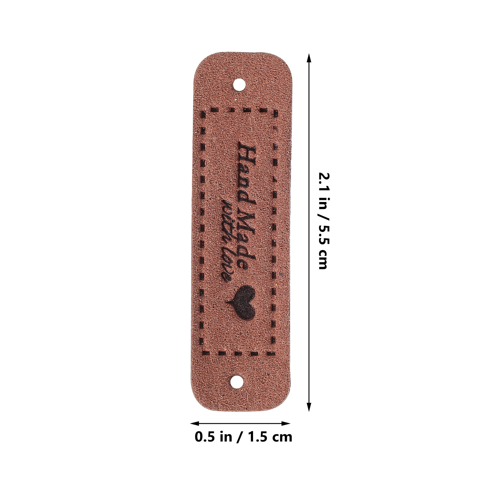 60Pcs Handmade Labels Embossed - Sewing Labels บทวิจารณ์และราคา