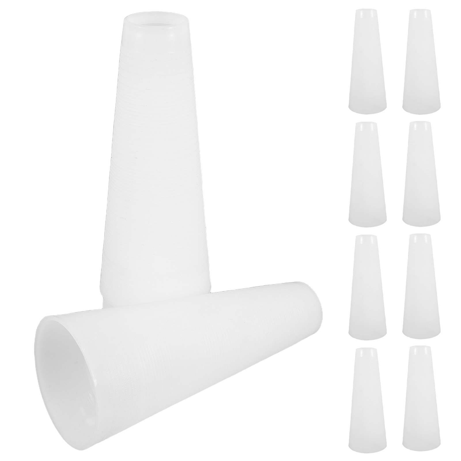10Pcs Plastic Yarn Cones Cone  - Sewing Machine In Textile บทวิจารณ์และราคา