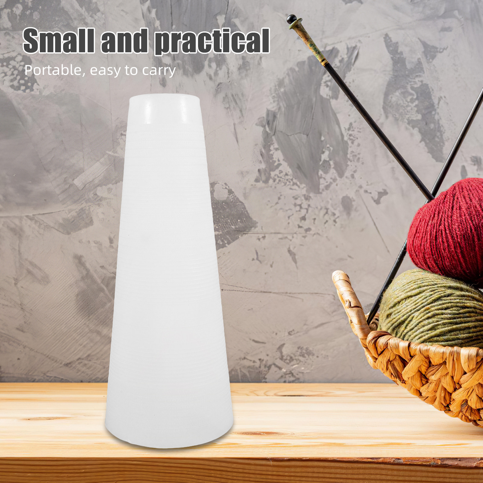 10Pcs Plastic Yarn Cones Cone  - Sewing Machine In Textile บทวิจารณ์และราคา