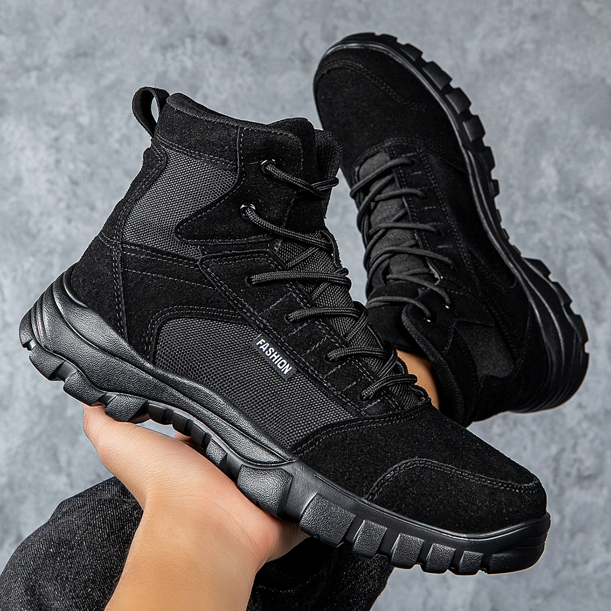 Men's shoes autumn and winter  - Sewing Nylon บทวิจารณ์และราคา