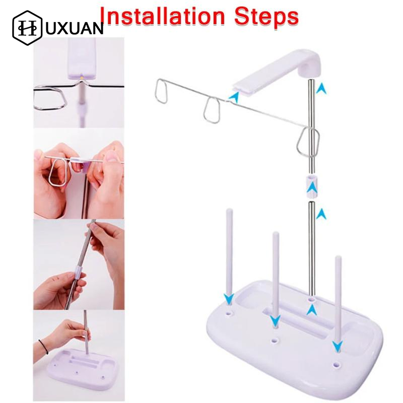 Sewing Machine Cone Stand Spoo - Serger Thread Cone บทวิจารณ์และราคา