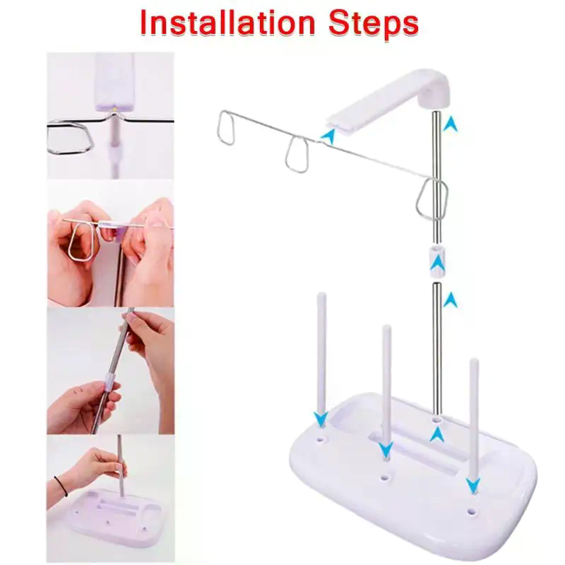 Premium Cone Thread Stand Hold - Serger Thread Cone บทวิจารณ์และราคา