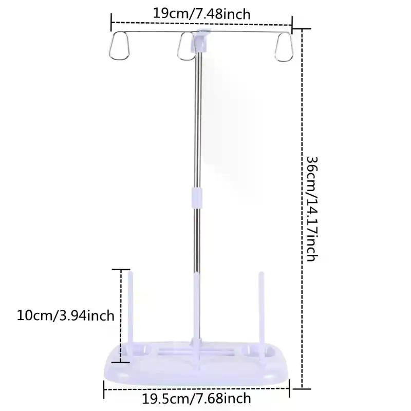 Premium Cone Thread Stand Hold - Serger Thread Cone บทวิจารณ์และราคา