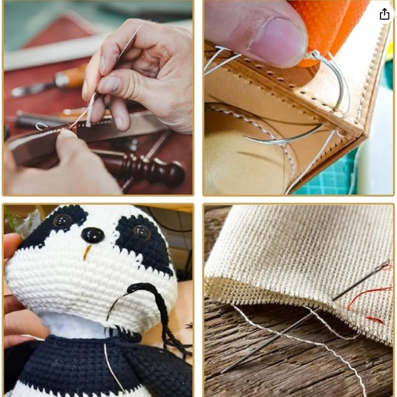 Hand Sewing Needle Kit, Heavy  - Leather Needle Heavy บทวิจารณ์และราคา