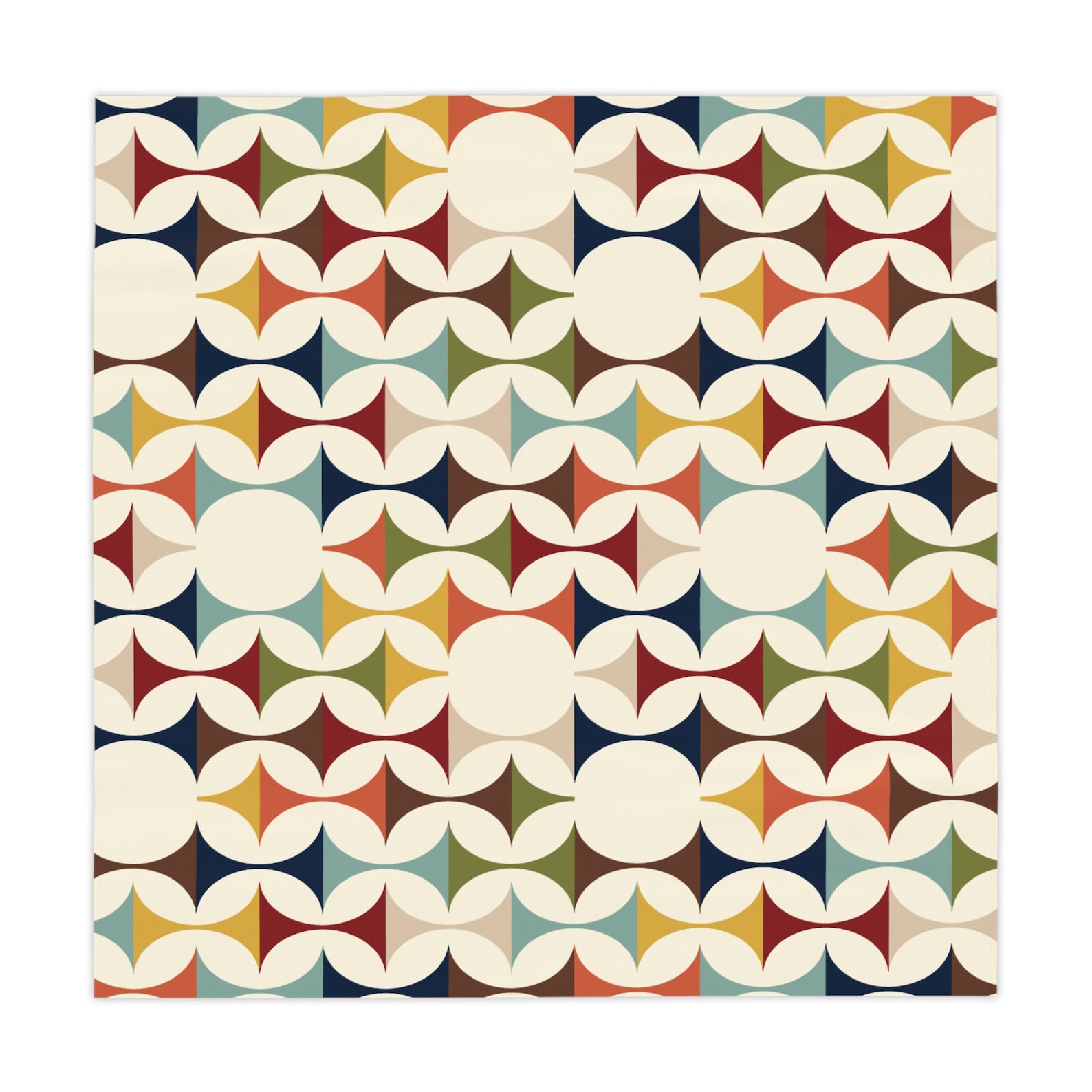 Mid Century Modern Retro Geome - Century Textile & Sewing Supply Photos บทวิจารณ์และราคา