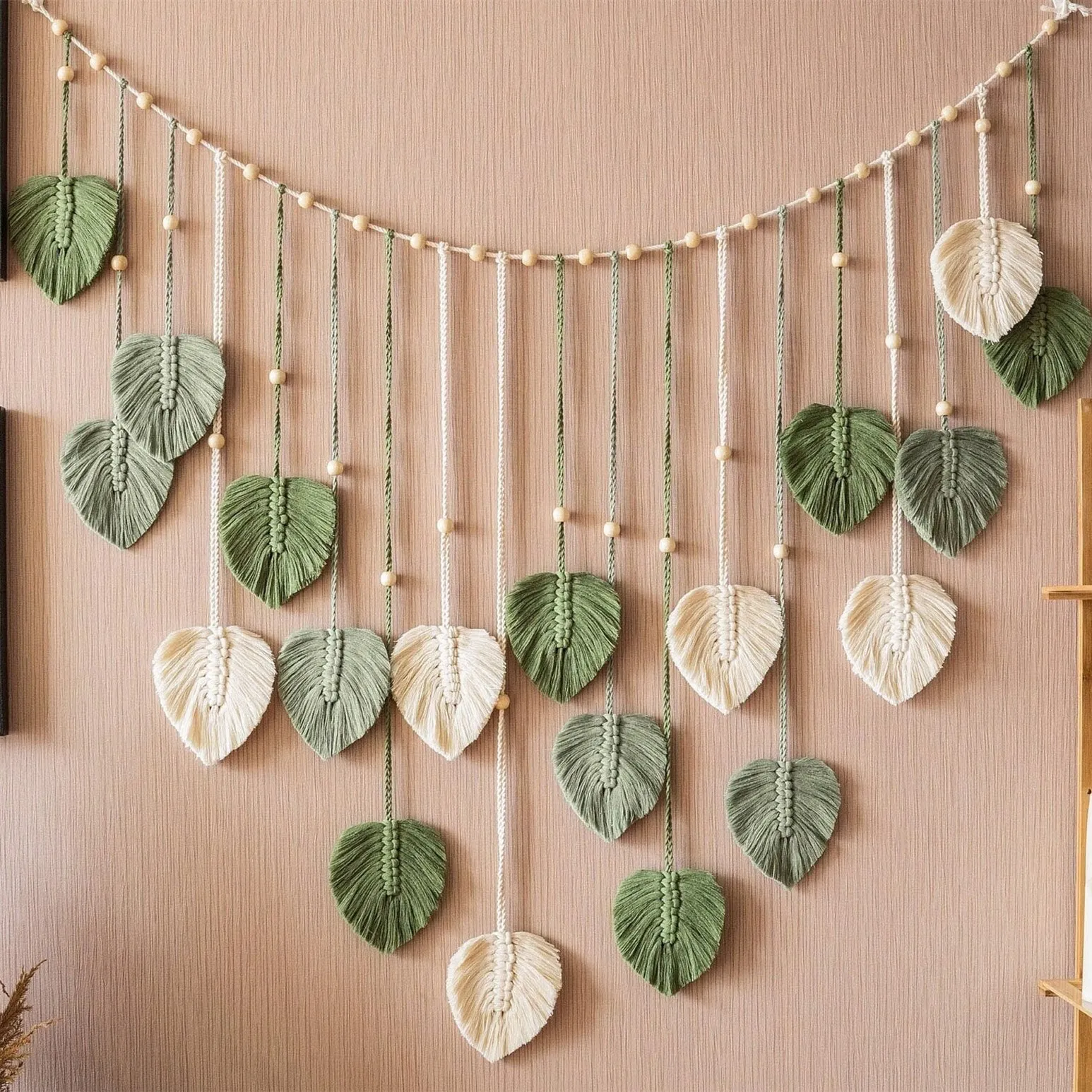 1 Pc Green Leaves Garland, Mac - Century Textile & Sewing Supply Photos บทวิจารณ์และราคา