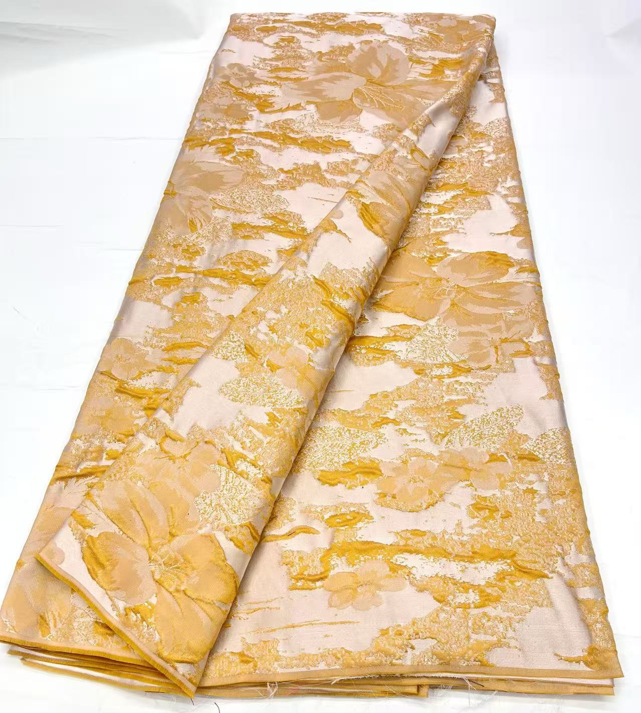 LACE African Brocade Lace Fabr - Sewing Fabric บทวิจารณ์และราคา