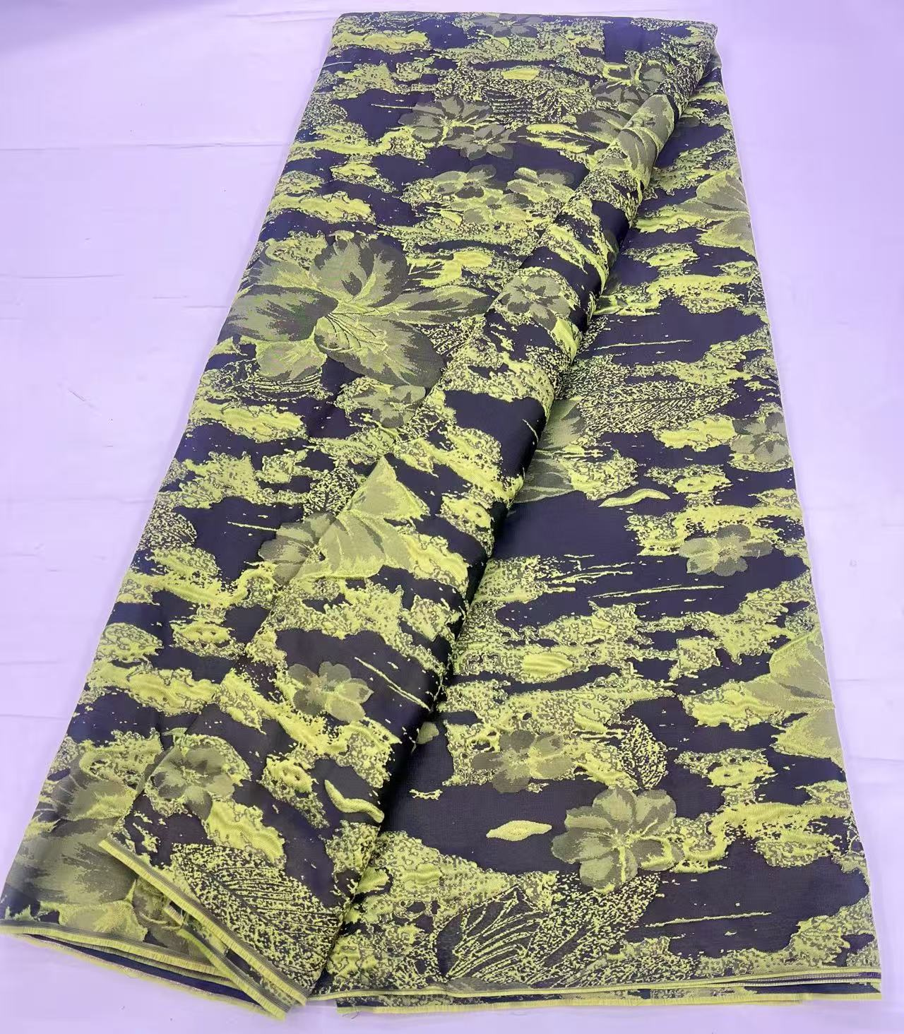 LACE African Brocade Lace Fabr - Sewing Fabric บทวิจารณ์และราคา