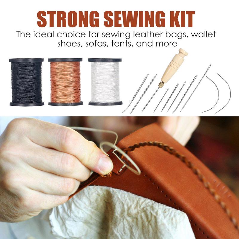 Leather Stitching Kit Heavy Du - Leather Needle Heavy บทวิจารณ์และราคา