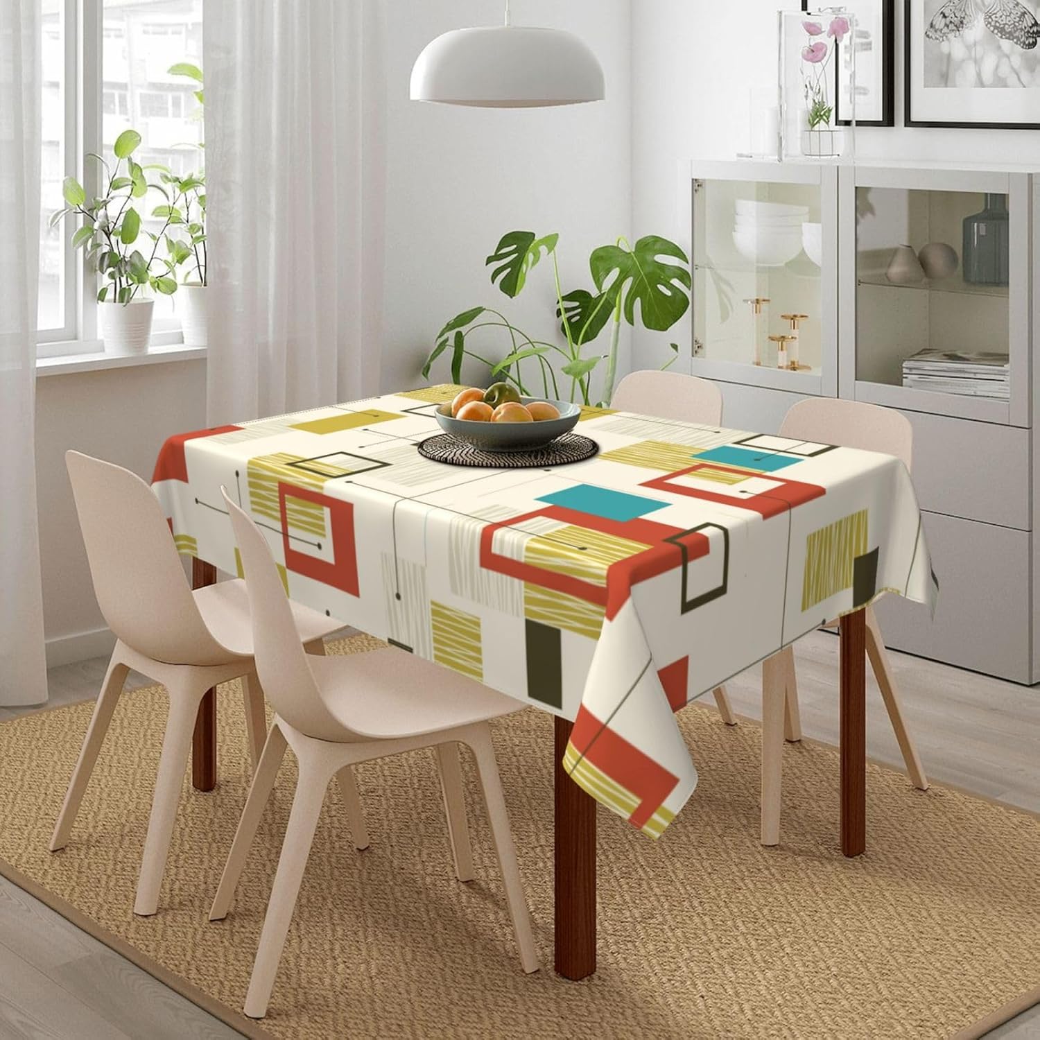 Abstract Geometric Mid Century - Century Textile & Sewing Supply Photos บทวิจารณ์และราคา