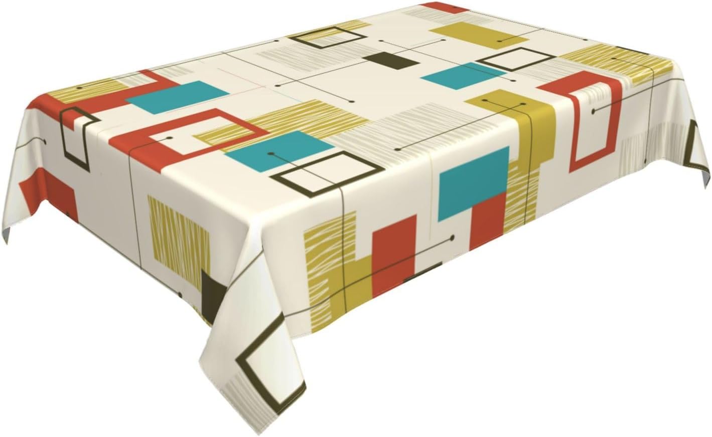 Abstract Geometric Mid Century - Century Textile & Sewing Supply Photos บทวิจารณ์และราคา