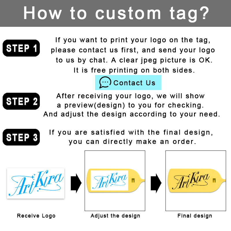 100Pcs Custom Clothing Hang Ta - Sewing Labels บทวิจารณ์และราคา