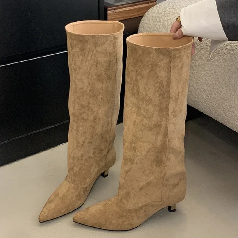 Womens Boots High Quality Sued - Sewing Nylon บทวิจารณ์และราคา