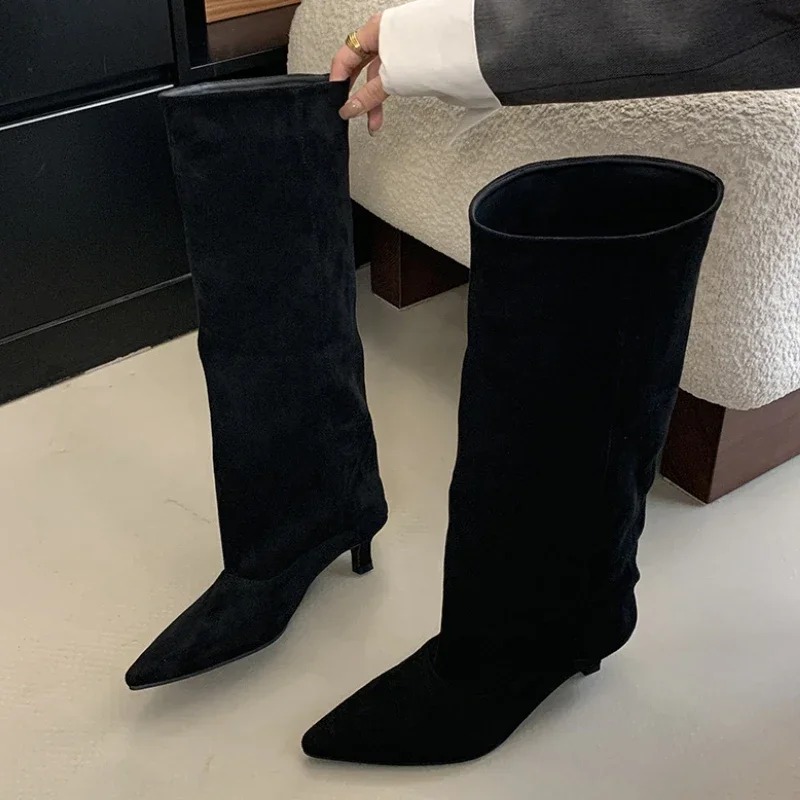 Womens Boots High Quality Sued - Sewing Nylon บทวิจารณ์และราคา