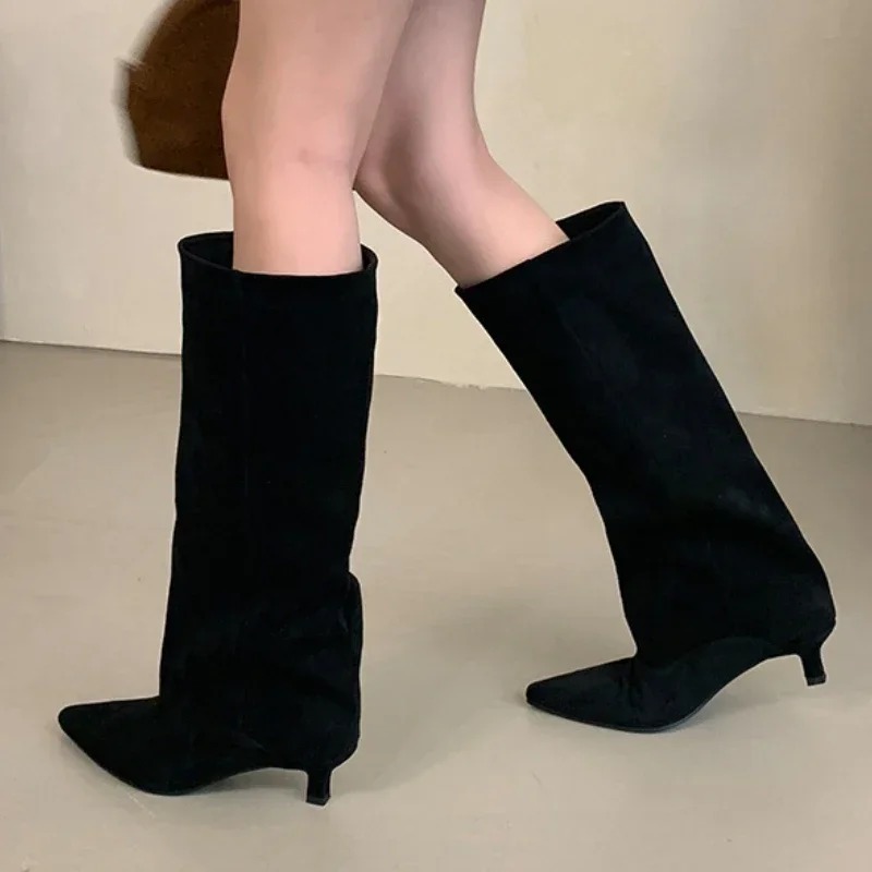 Womens Boots High Quality Sued - Sewing Nylon บทวิจารณ์และราคา