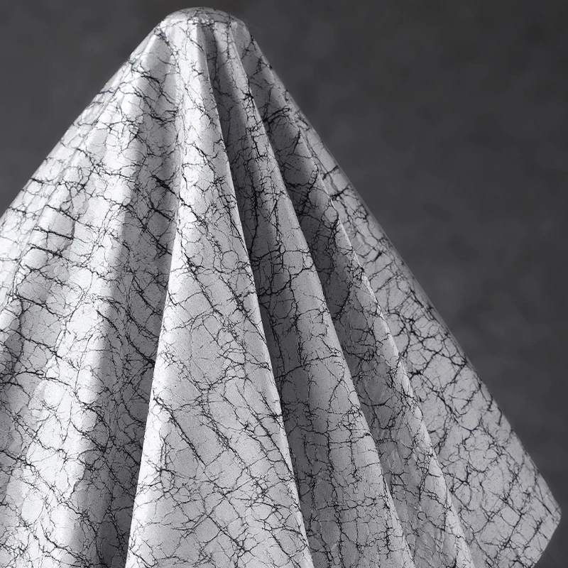 Vintage Gray Distressed Cracke - Sewing Fabric บทวิจารณ์และราคา