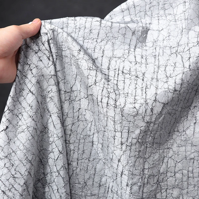 Vintage Gray Distressed Cracke - Sewing Fabric บทวิจารณ์และราคา