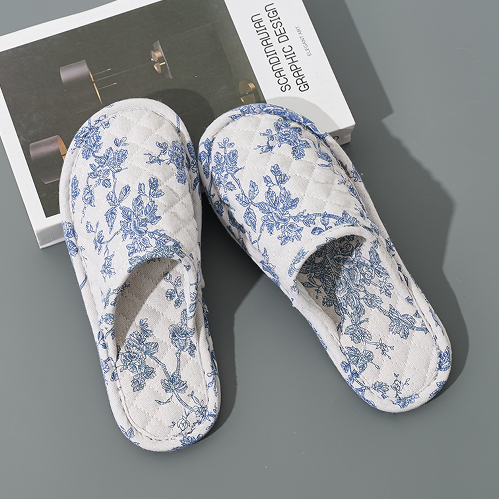 Home Indoor Slippers Soft Bott - Sewing Fabric บทวิจารณ์และราคา