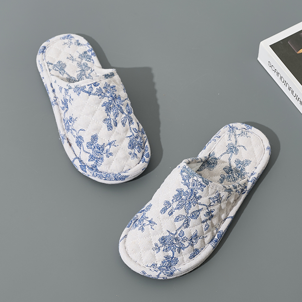 Home Indoor Slippers Soft Bott - Sewing Fabric บทวิจารณ์และราคา